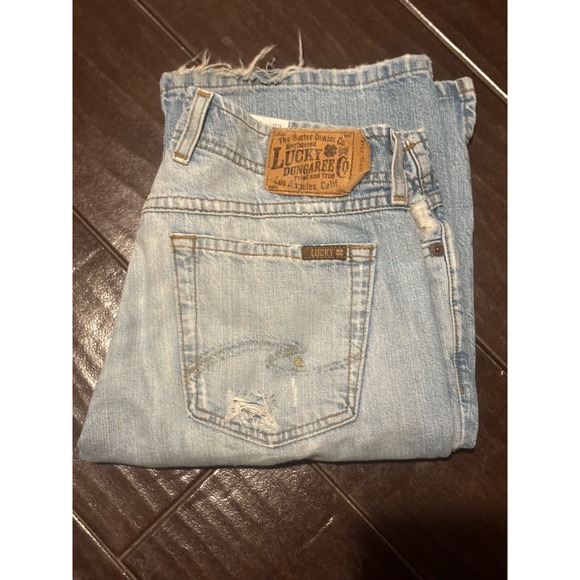 Lucky Brand Jeans Dungarees Women's‎ Fit Wonder Blue  Size 4/27 American Made - Picture 15 of 16